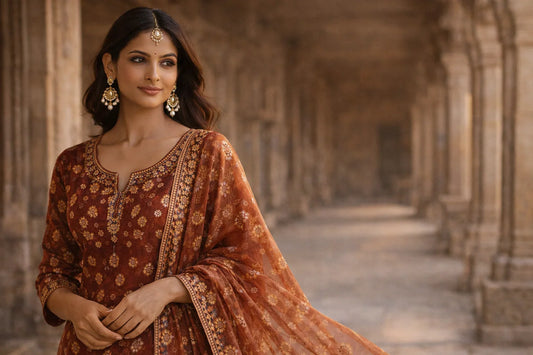 Silk Ethnic Wear for Women: When to Choose Silk and How to Wear It Comfortably